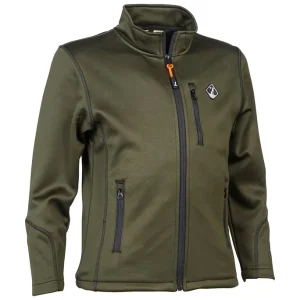 Geprüft Percussion Kinder Softshelljacke, Khaki